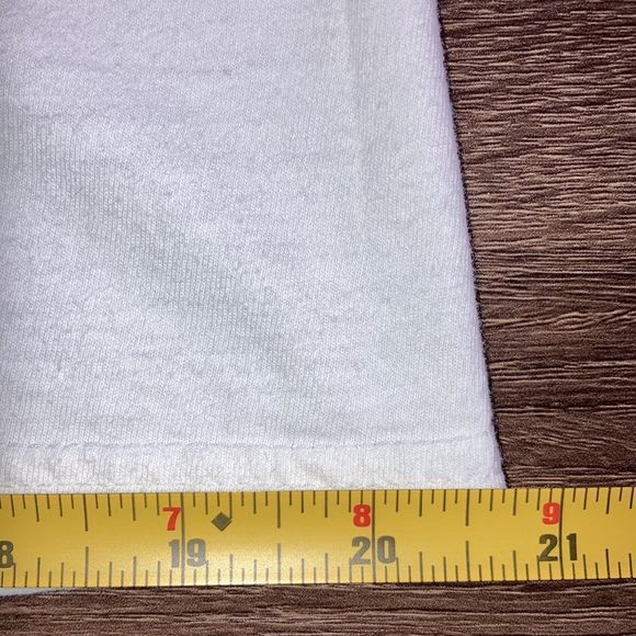 Rare Vintage 90’s Chase Authentics Jeff Burton nascar cheerios white medium tee - Picture 7 of 8